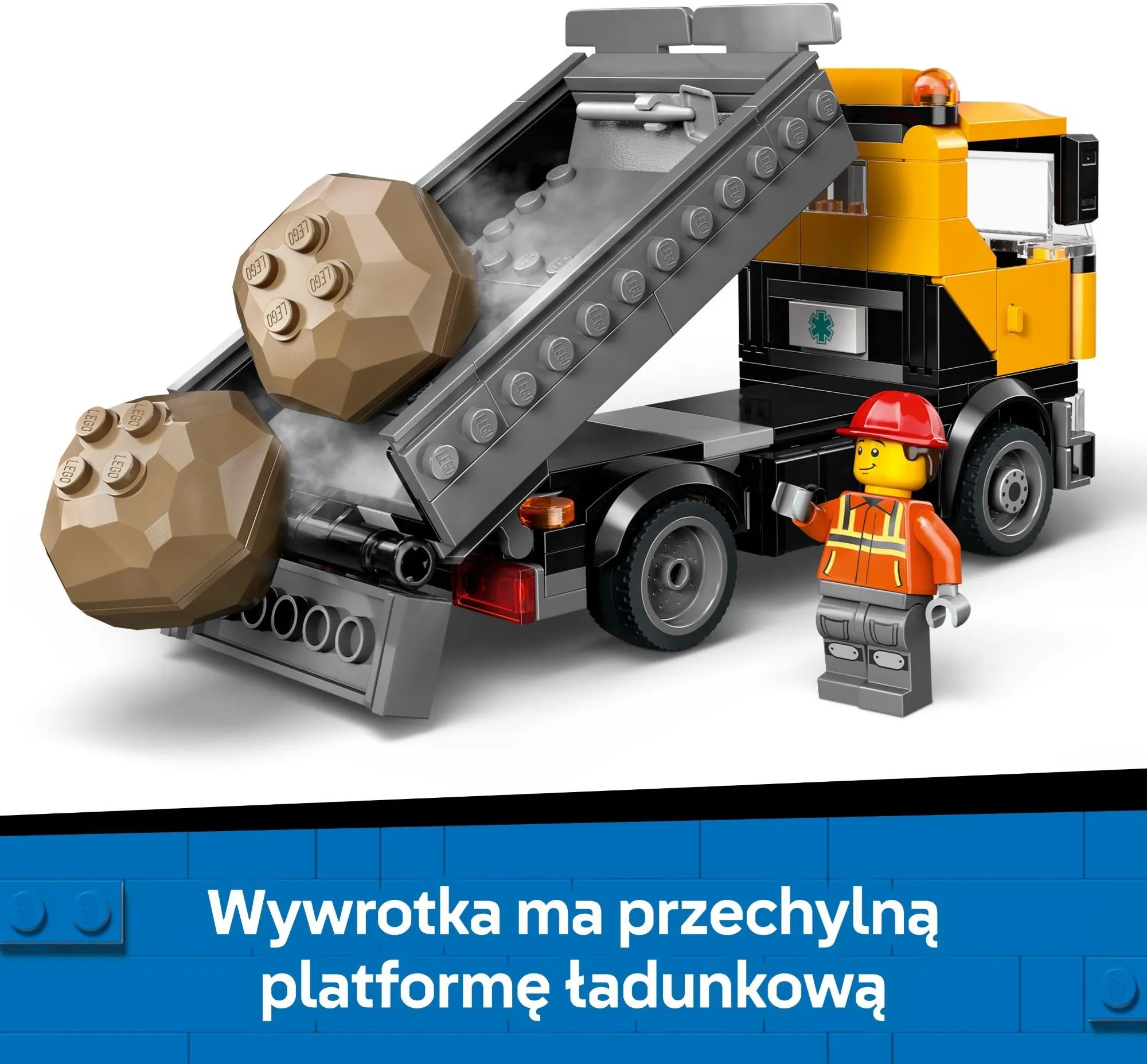 Конструктор LEGO City 60467 Буксировщик с краном