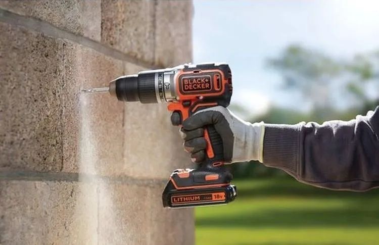 Дрель-шуруповёрт аккумуляторный Black&Decker BL188KB-QW 1*1.5 Ah 18 V с ЗУ