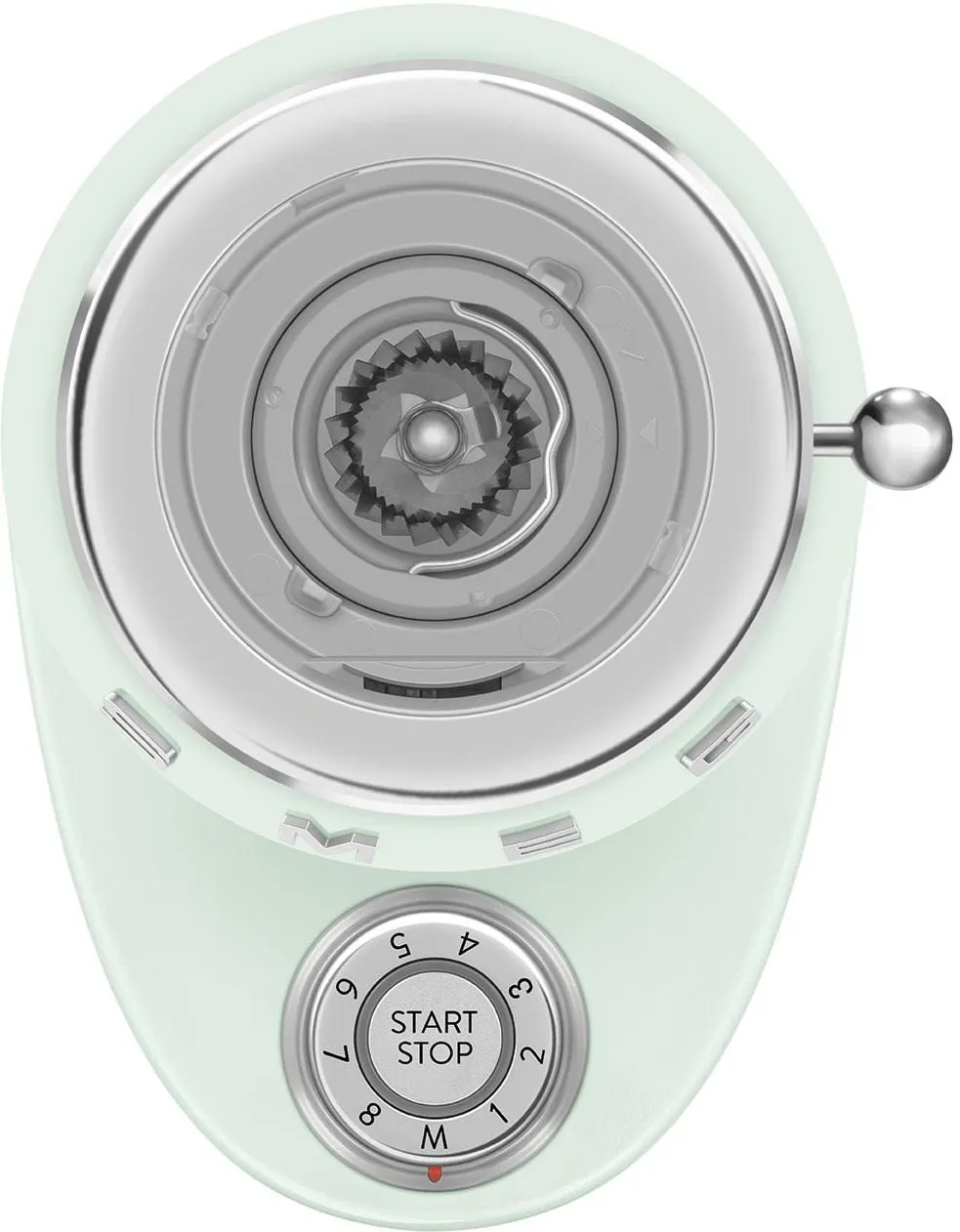 Кофемолка Smeg CGF03, пастельно-зеленый