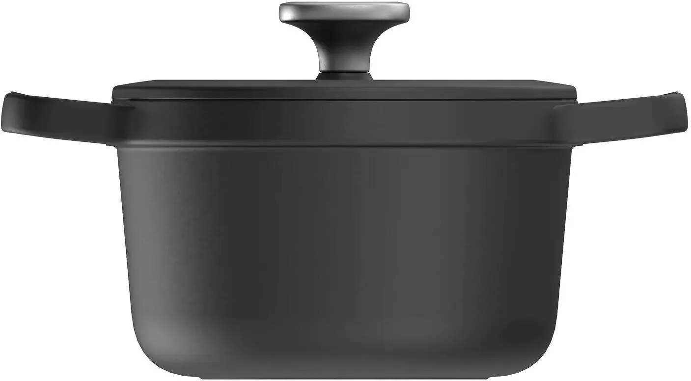Чугунный горшок Berghoff с крышкой Leo Graphite 20 см 3 л (3950617)