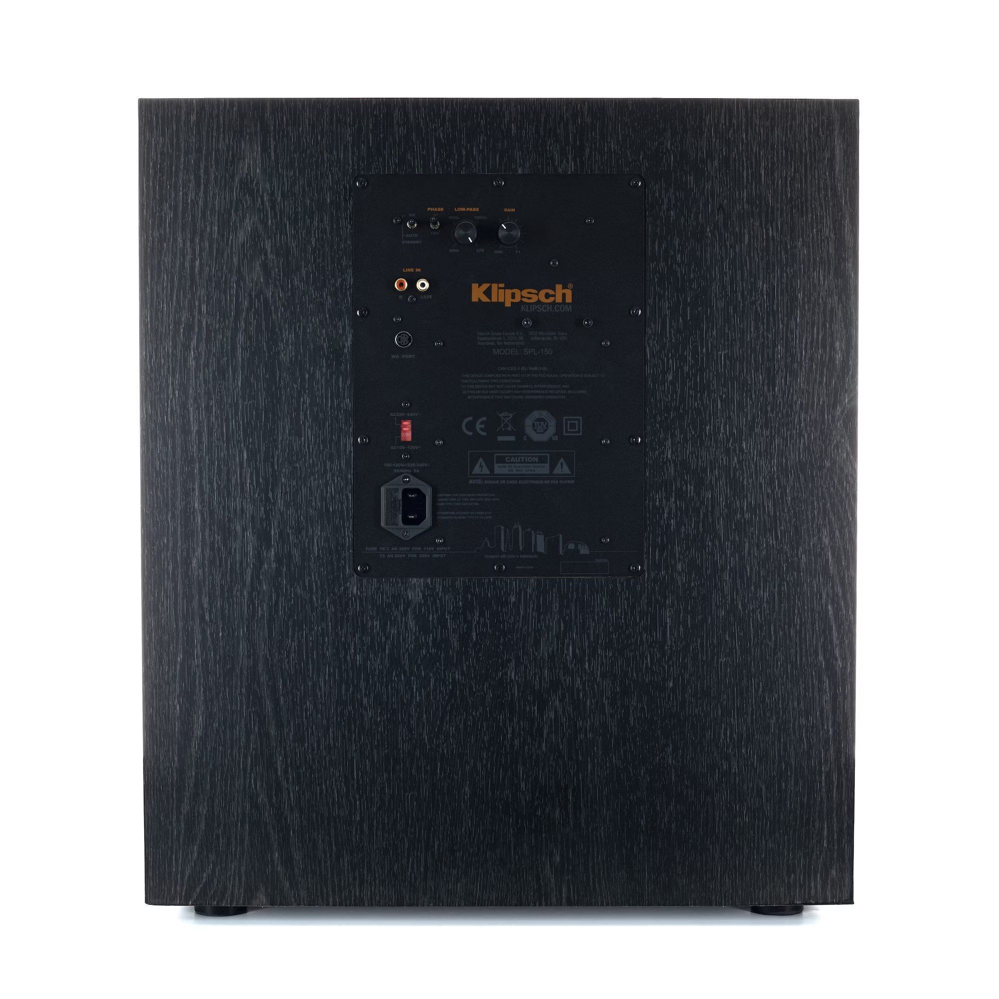 Сабвуфер Klipsch SPL-150 1 колонка ebony
