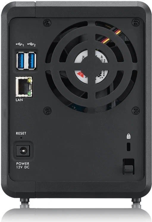 Сетевое хранилище ZYXEL NAS326 черный