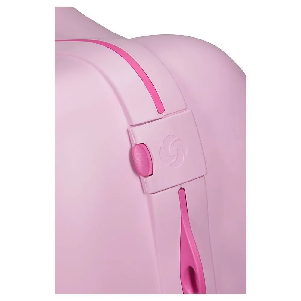 Детский чемодан-тележка Samsonite Dream Rider, 28 л, розовый леопард