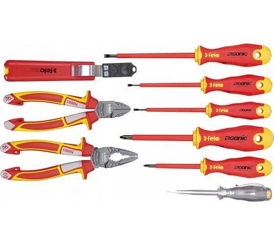 Набор диэлектрических инструментов Felo Ergonic 41399504