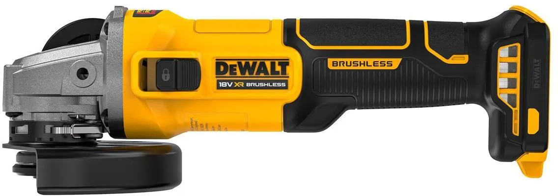 Аккумуляторная угловая шлифмашина Dewalt DCG407NXJ
