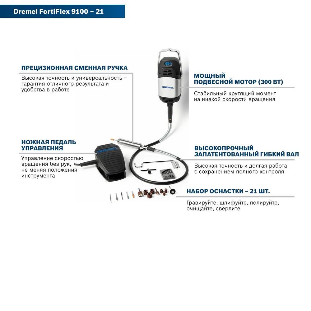 Гравер Dremel Fortiflex 9100-21 F0139100JA