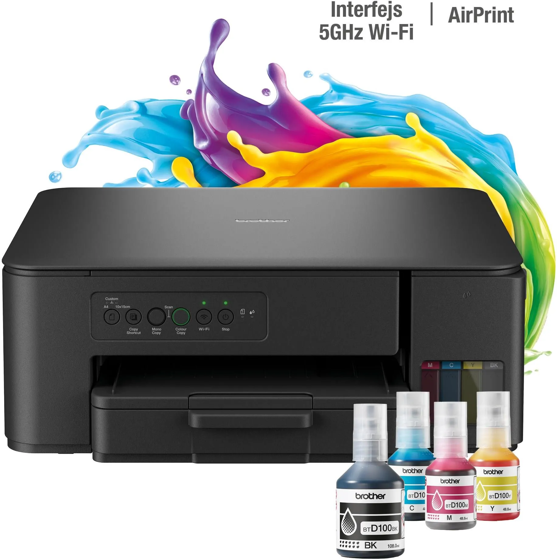 МФУ Brother InkBenefit DCP-T435W