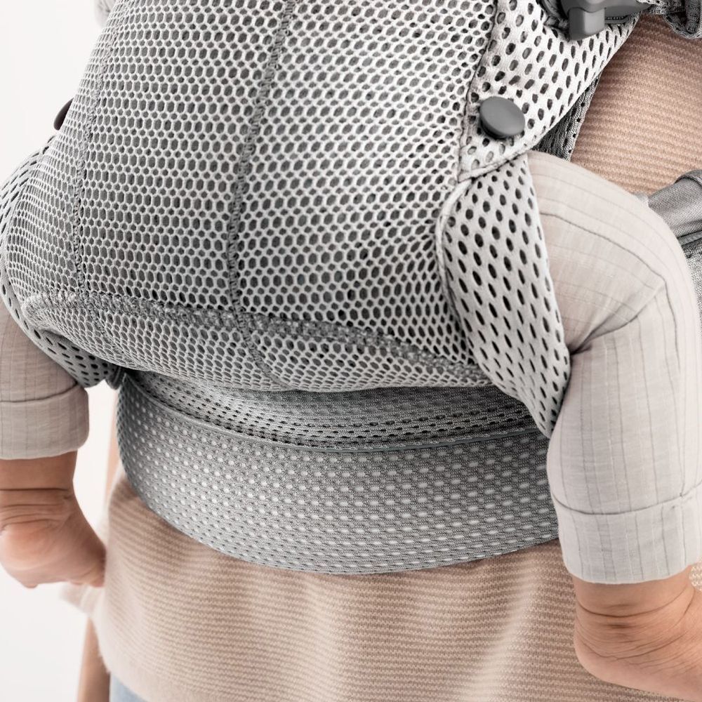 Эргорюкзак BabyBjorn Harmony 3D Mesh, Silver