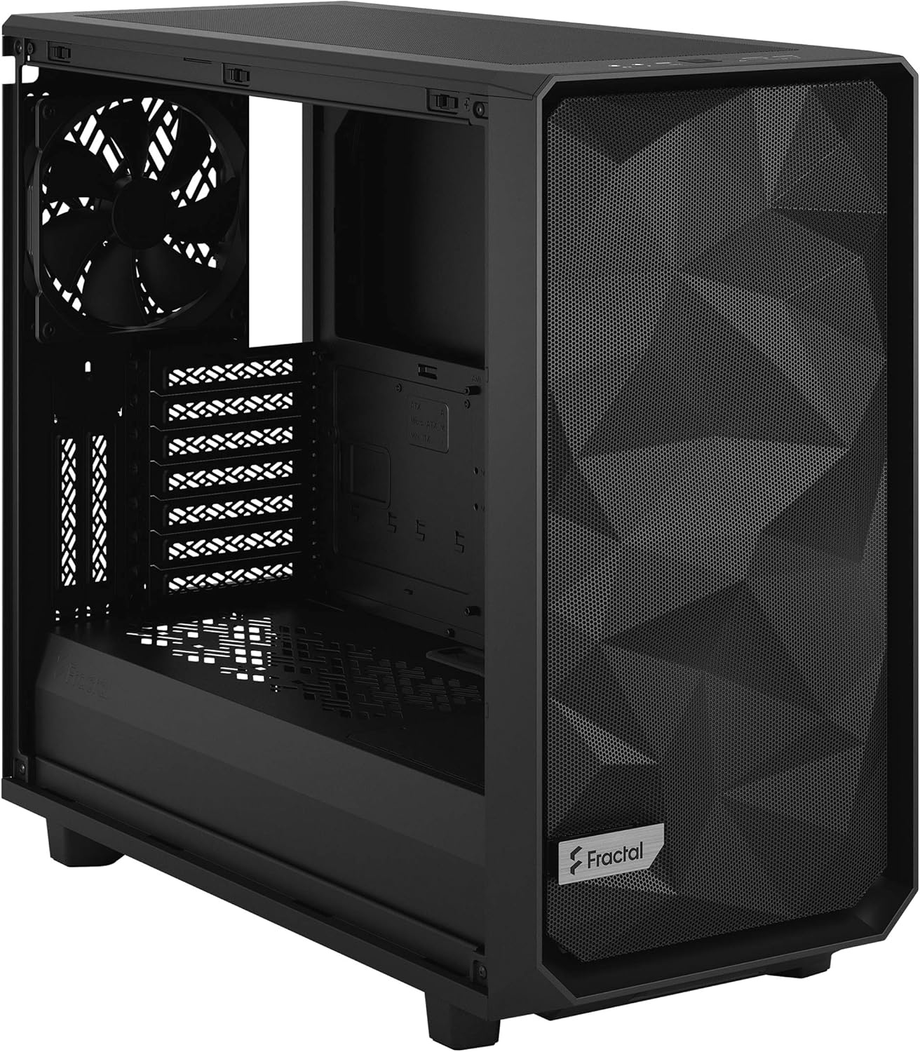 Корпус компьютерный Fractal Design Meshify 2 Black solid (FD-CMES2-A01)