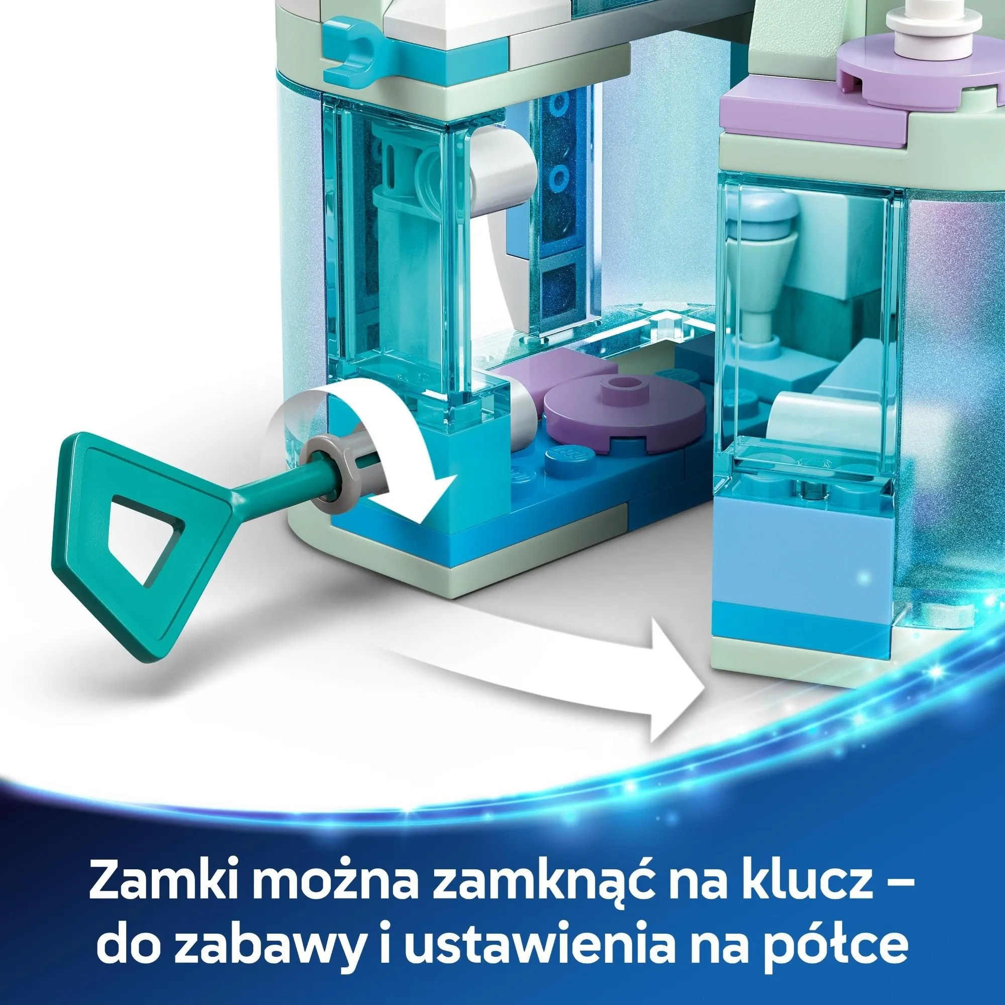 Конструктор LEGO Disney 43278 Мини-замок Эренделла и ледяной дворец Эльзы