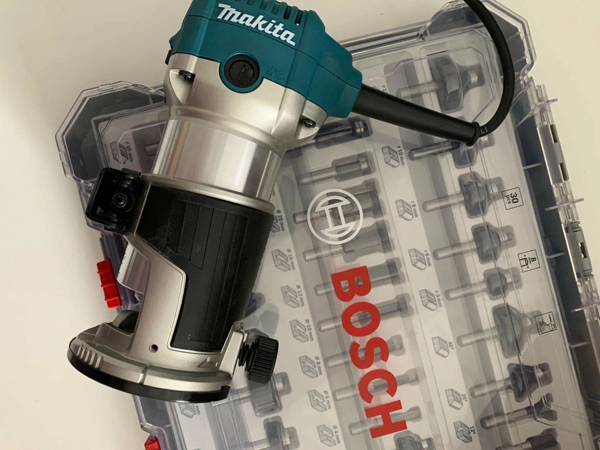 Набор кромочных фрез, 8мм, Bosch 2607017475