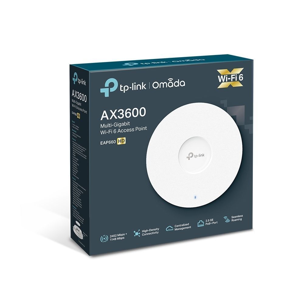 Wi-Fi точка доступа TP-LINK EAP660 HD, белый
