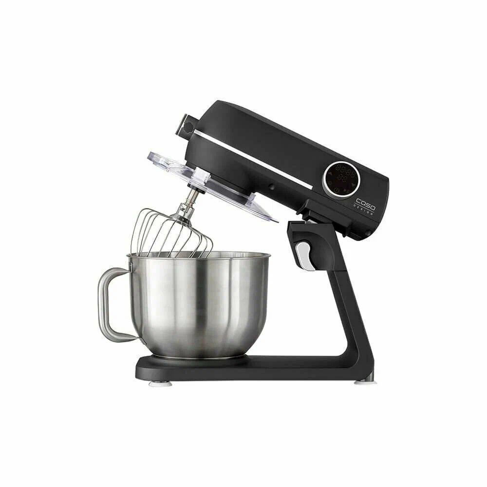 Кухонный комбайн CASO KM 1800 Black-E нержавеющая чаша