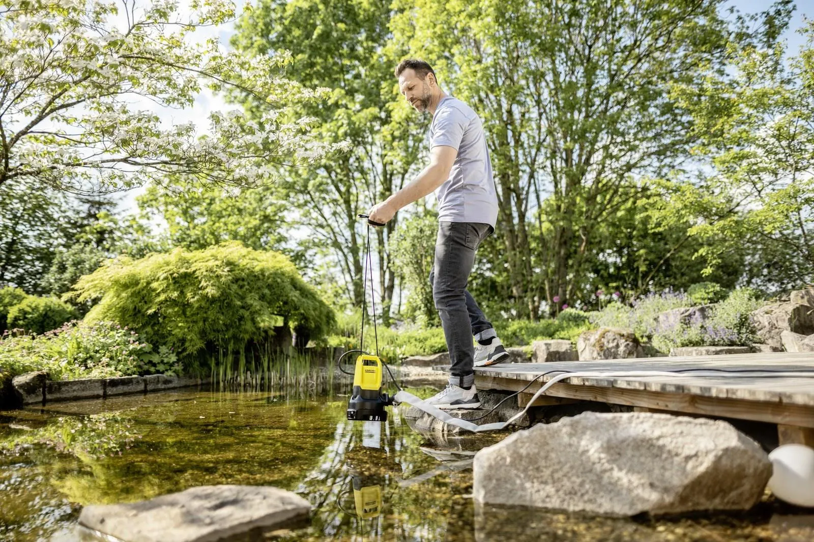 Дренажный погружной насос Karcher SP 16.000 Dual 1.645-832.0