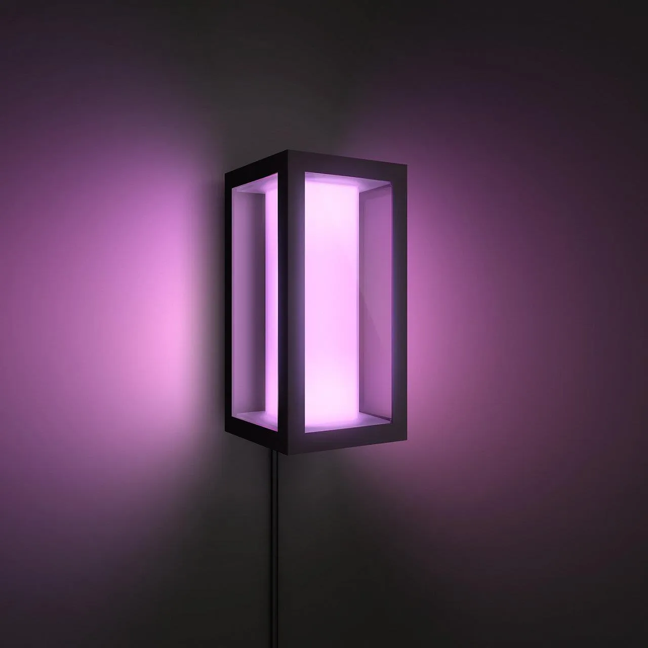 Уличный настенный светильник PHILIPS Hue White and Color Ambiance Impress черный 192674