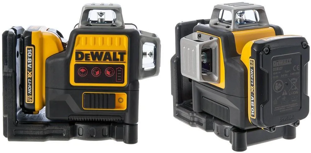 Аккумуляторный лазерный нивелир DeWalt DCE089D1R, с 1 АКБ и ЗУ