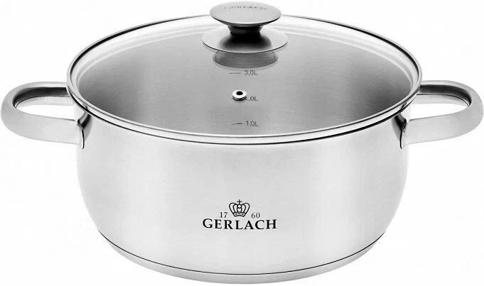 Набор кастрюль Gerlach First 10 элементов