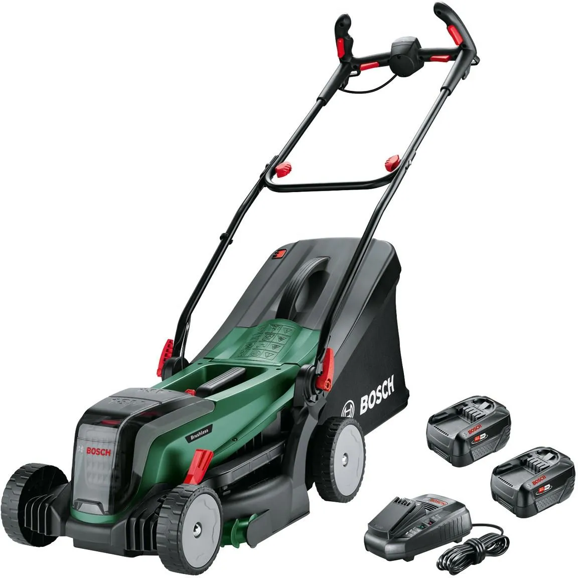 Газонокосилка аккумуляторная Bosch UniversalRotak 2x18V-37-550 06008B9E00