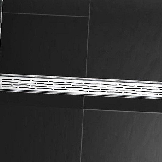 Дренажная решетка TECE drainline Organic полированная нержавеющая сталь 1000 мм 601060