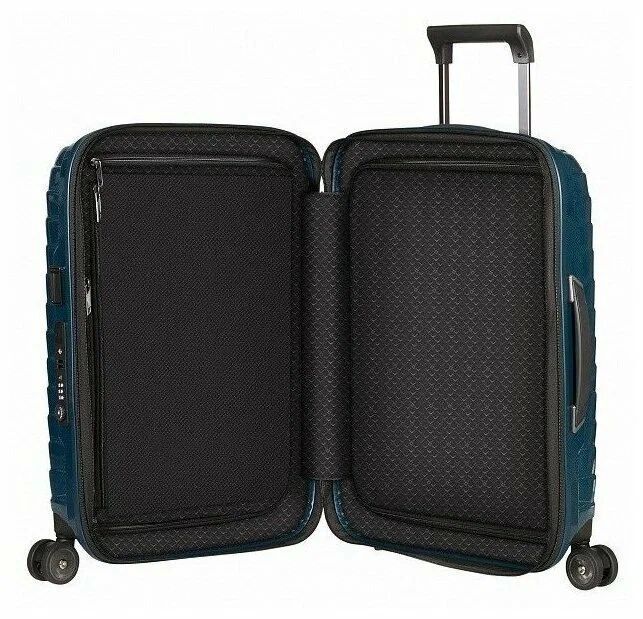 Чемодан Samsonite Proxis 55 x 40 x 20/23 см, 44 л, Petrol Blue (126035-1686)