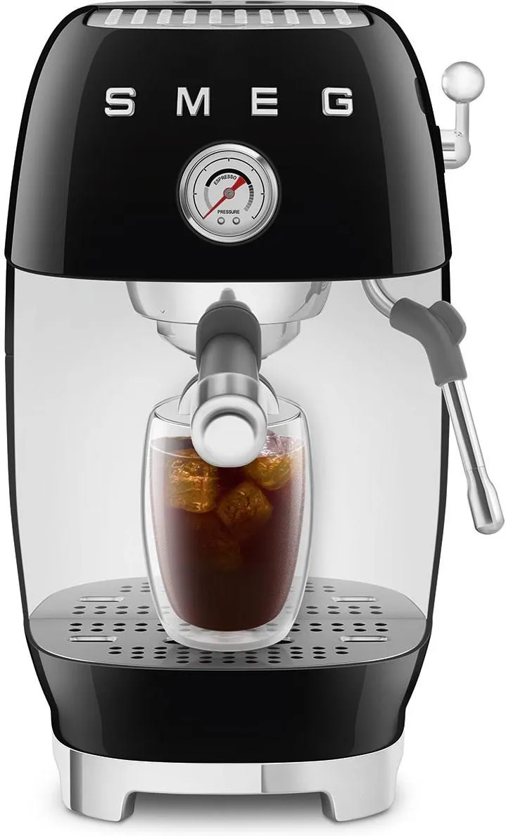 Кофемашина Smeg ECF03, черная