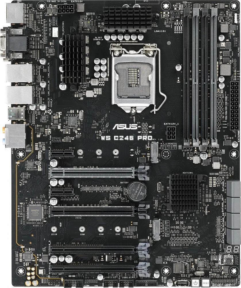 Материнская плата ASUS WS C246 PRO