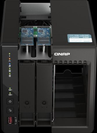 Qnap Сетевое хранилище NAS Original TS-253E-8G 2-bay настольный Celeron J6412