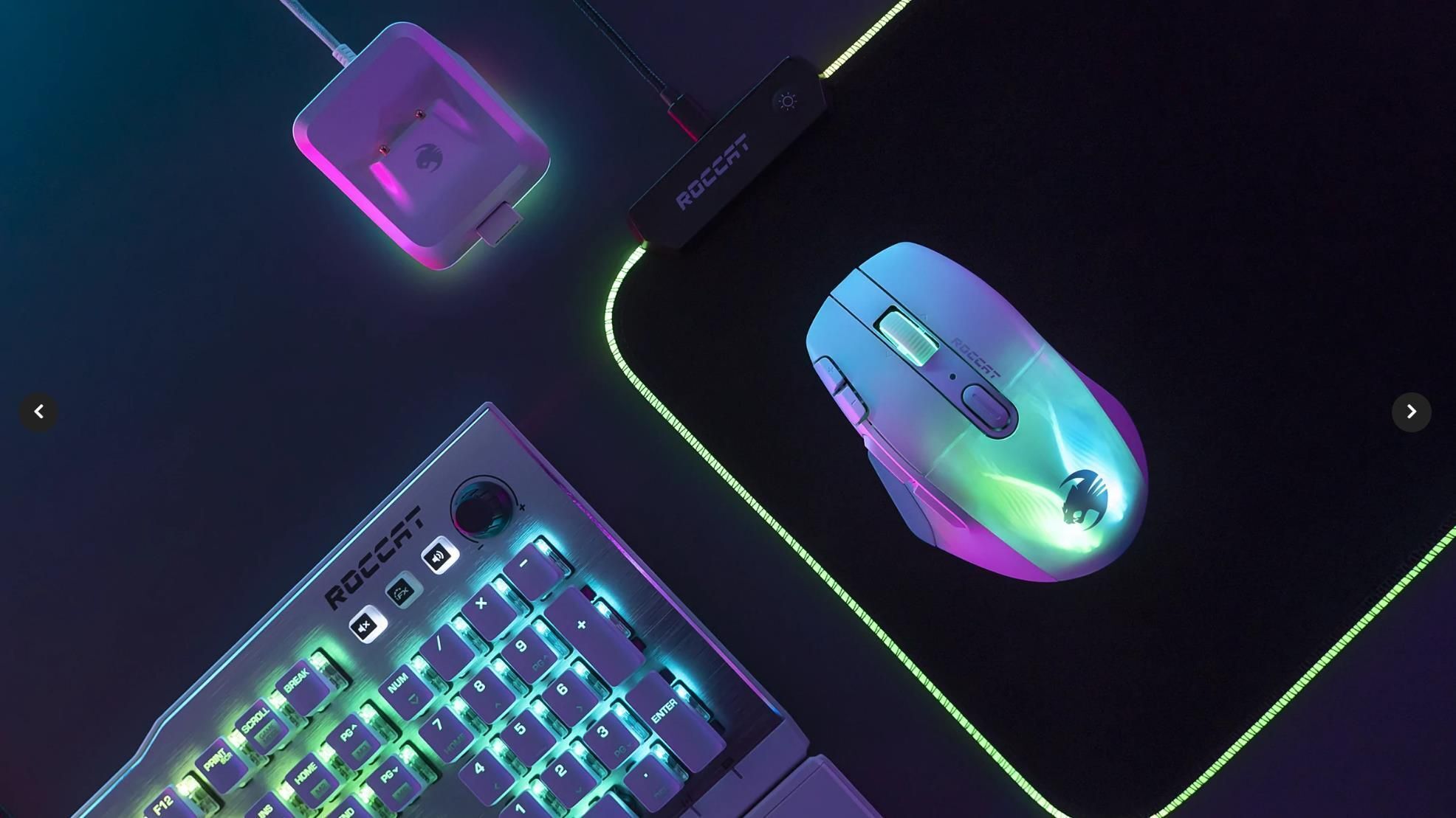 Беспроводная игровая мышь ROCCAT Kone XP Air, белый