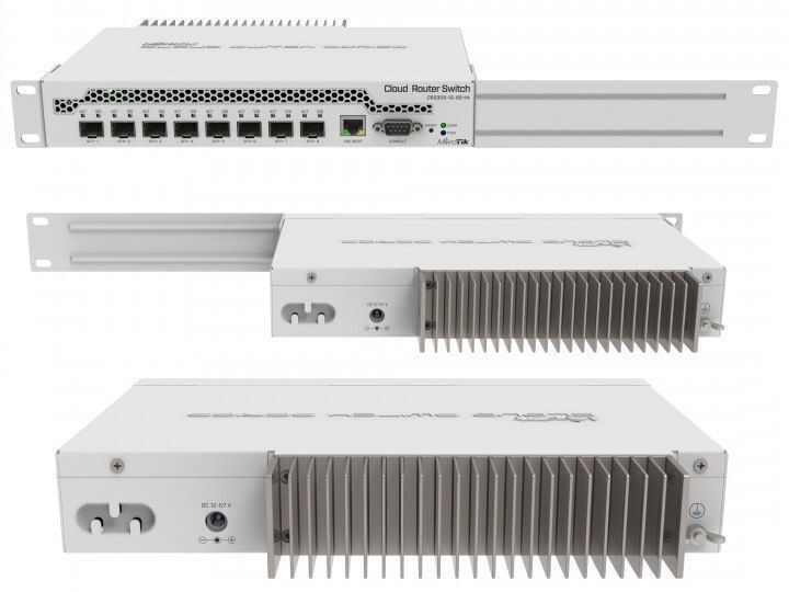 Коммутатор (свитч) MikroTik (CRS309-1G-8S+IN)