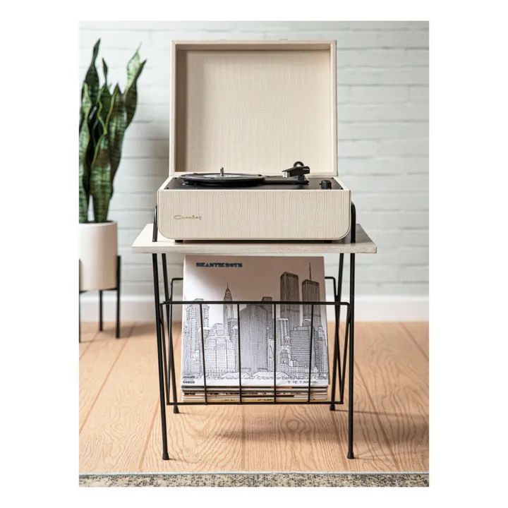 Подставка для проигрывателя винила и пластинок Crosley Wiltshire Natural