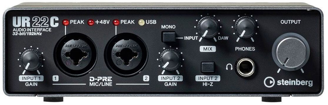 Внешняя звуковая карта Steinberg UR22C Recording Pack