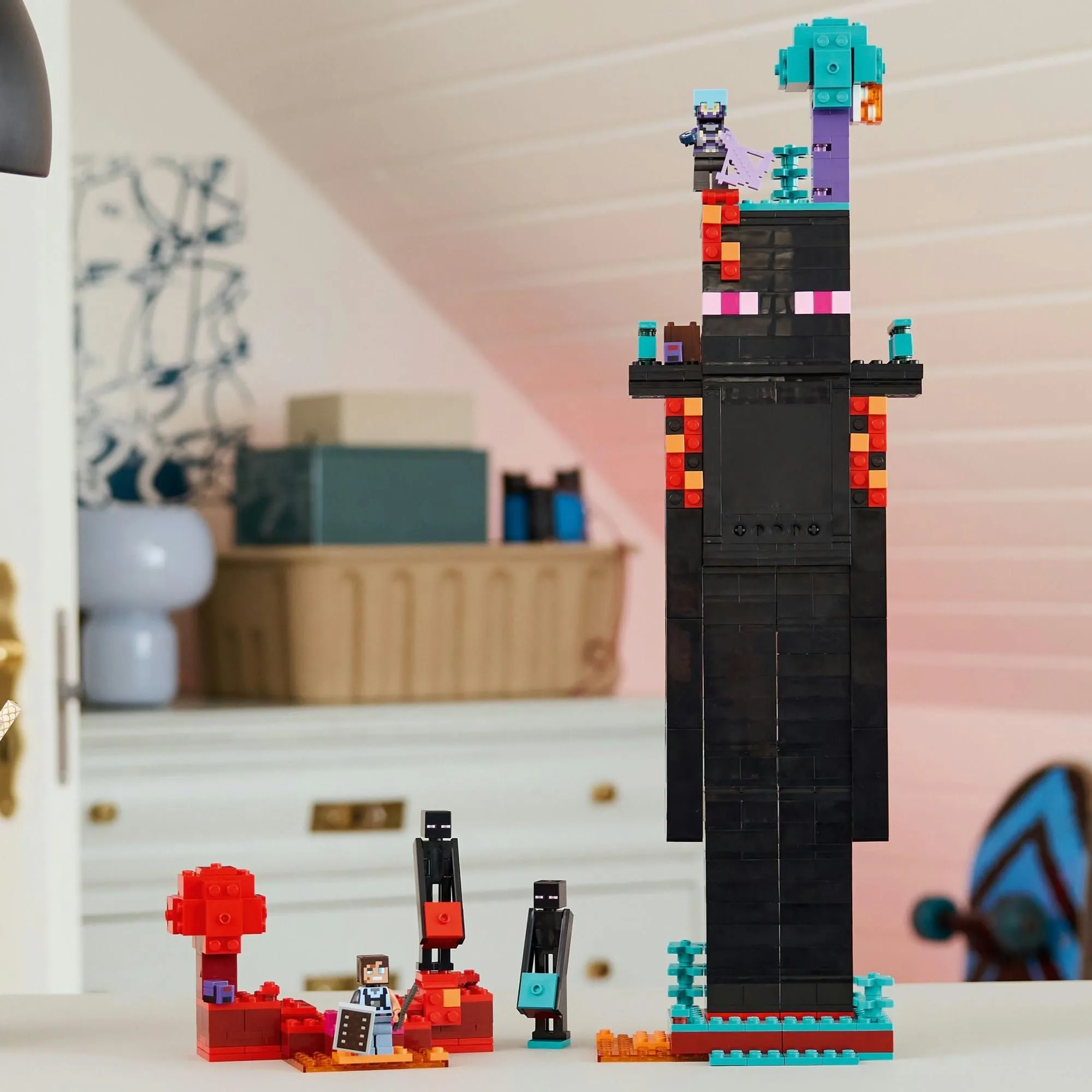 Конструктор LEGO Minecraft 21279 Башня эндермена