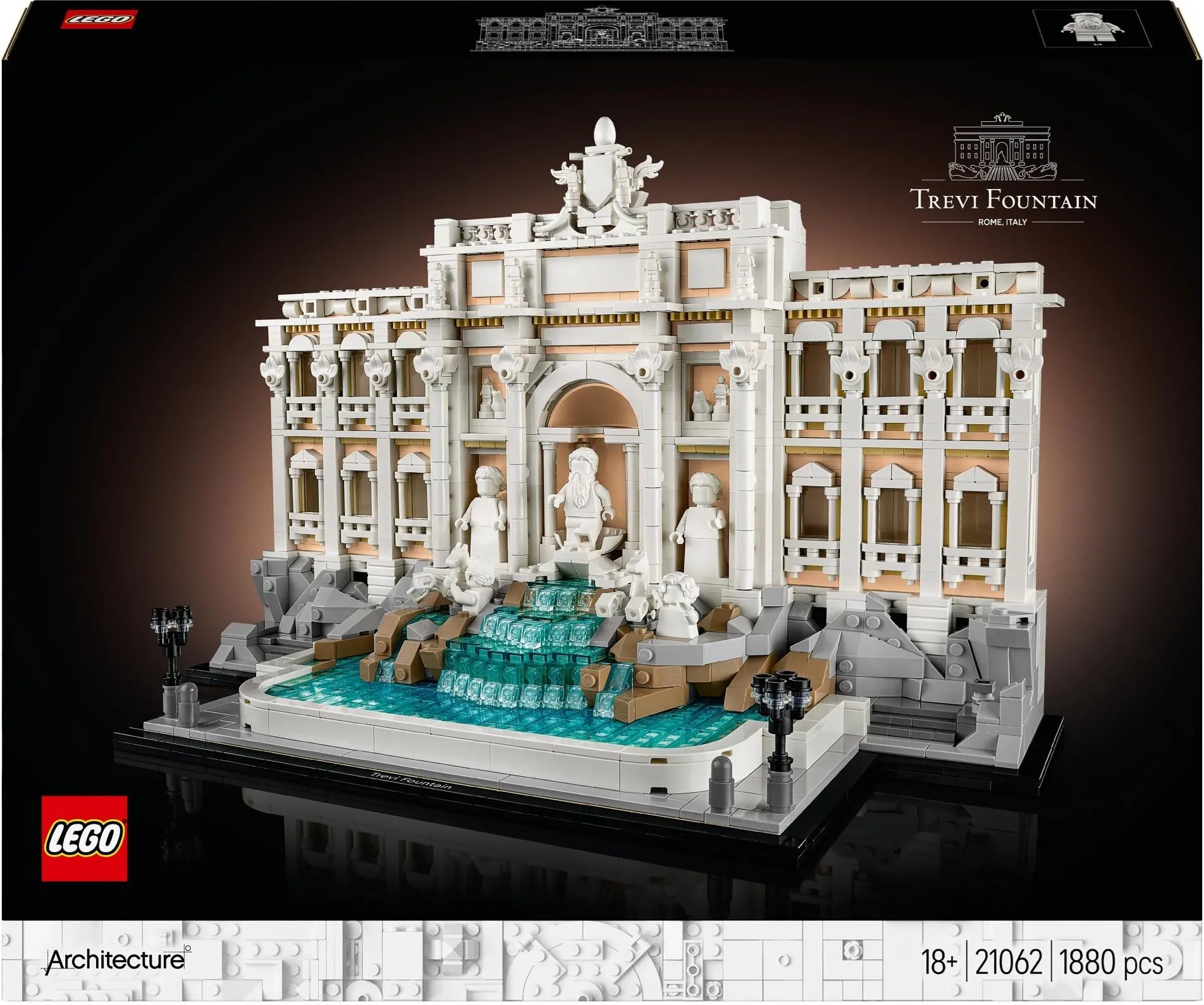 Конструктор LEGO Architecture 21062 Фонтан Треви