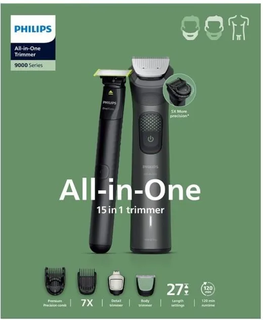 Триммер PHILIPS Multigroom Seria 9000 MG9531/15