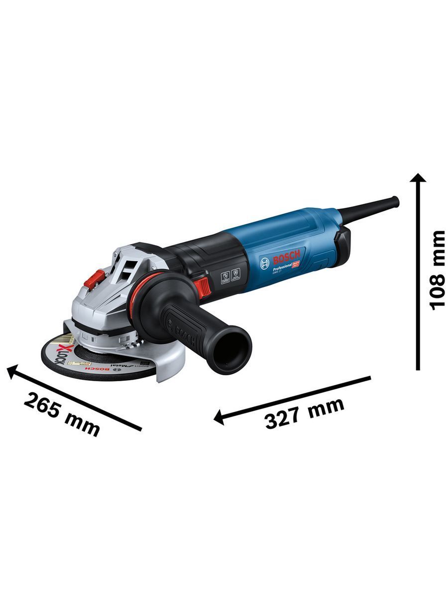 Угловая шлифмашина Bosch GWS 17-125 S (06017D0300)
