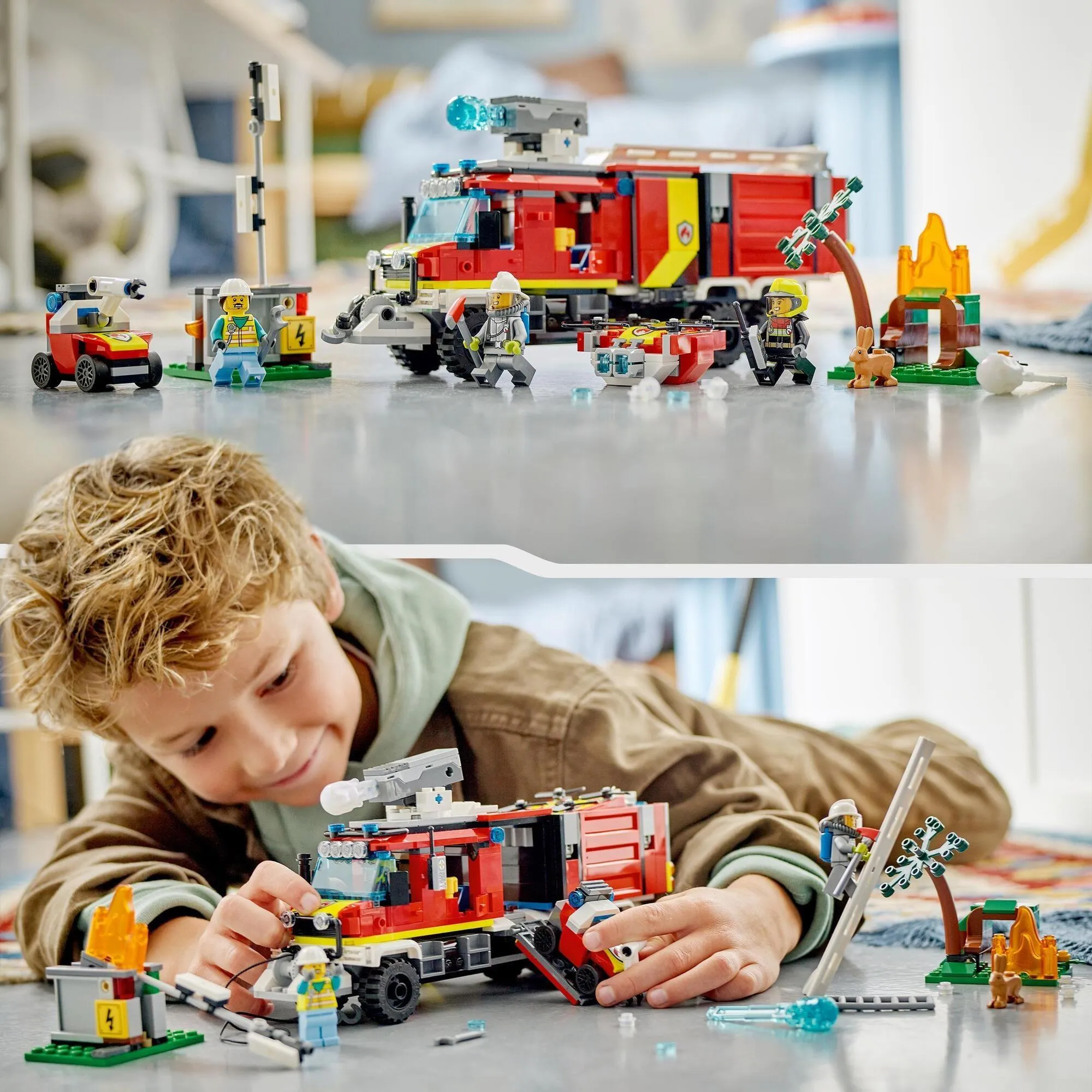 Конструктор LEGO City 60374 Вездеход пожарной службы