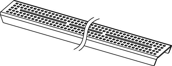 Решетка TECE TECEdrainline Quadratum 600950