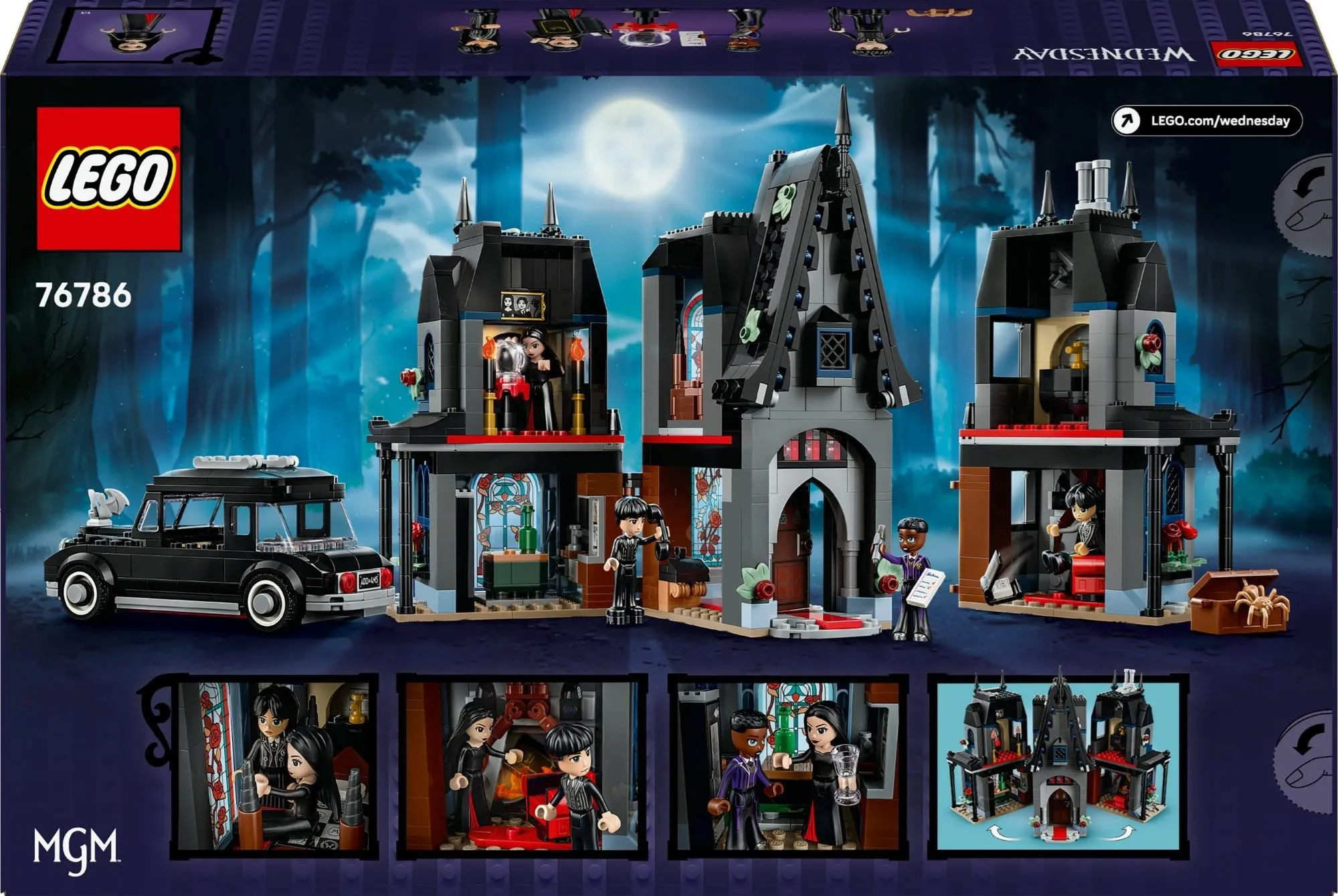 Конструктор LEGO Wednesday 76786 Комната Мортиши Аддамс