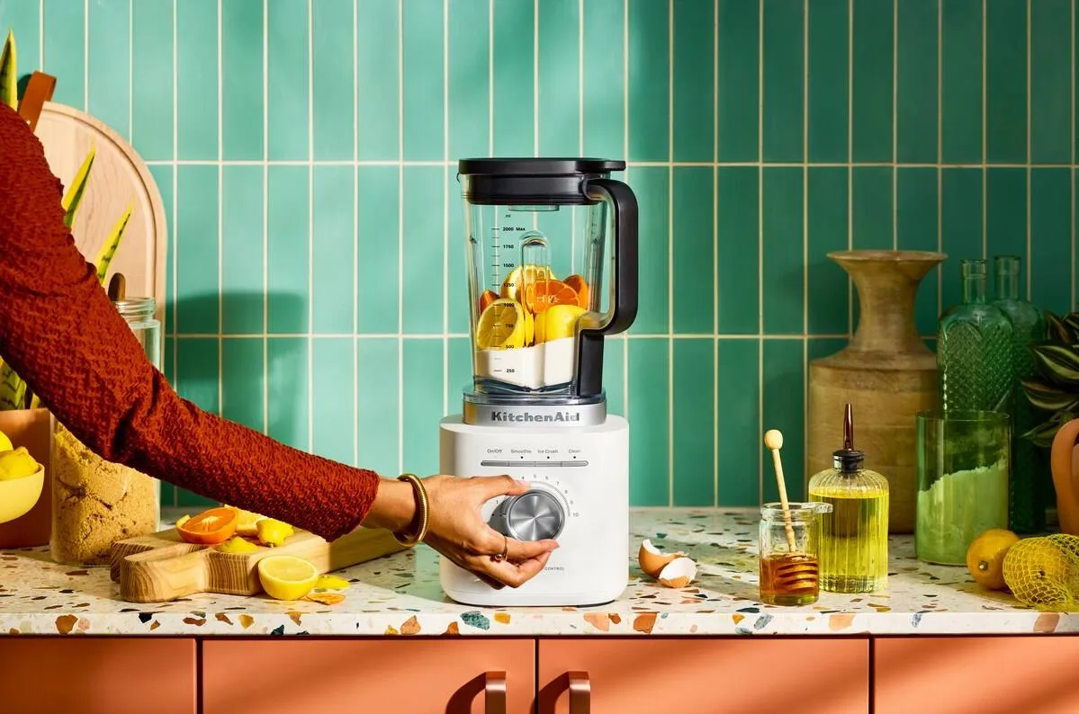 Стационарный блендер KitchenAid Pure Power 5KSB2073EPL, фарфоровый