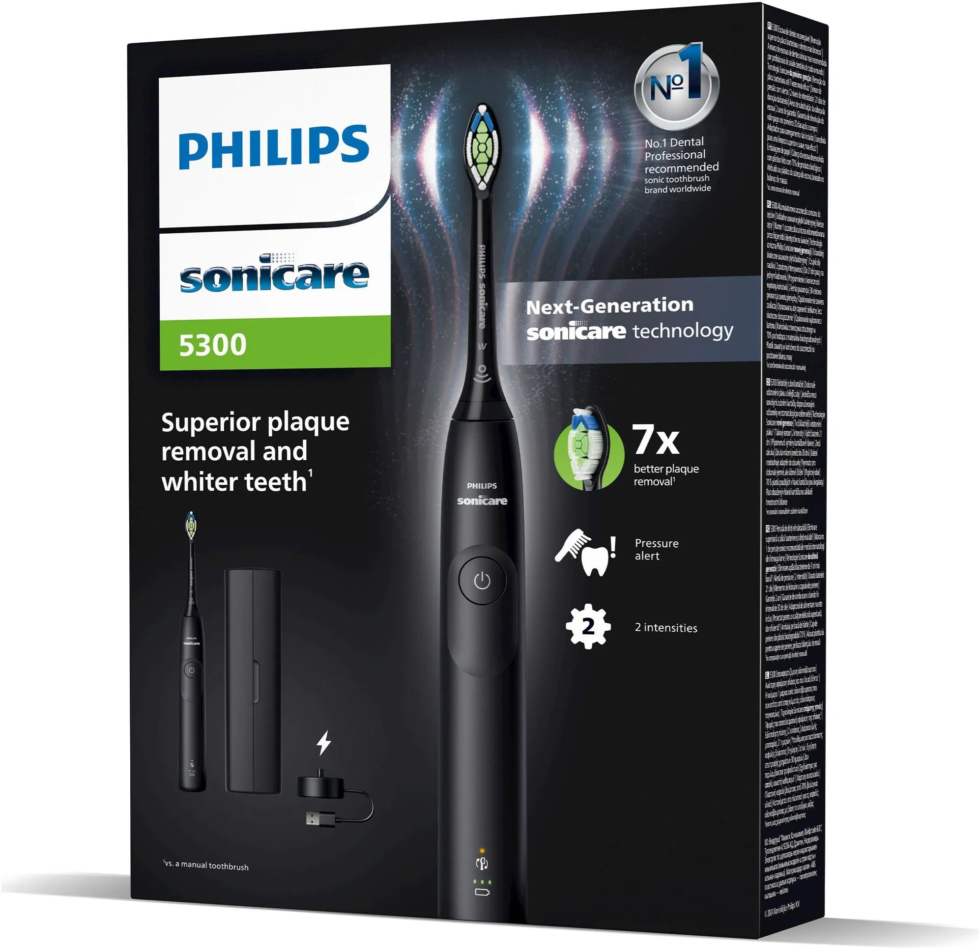 Электрическая щетка PHILIPS Sonicare 5300 HX7101/02
