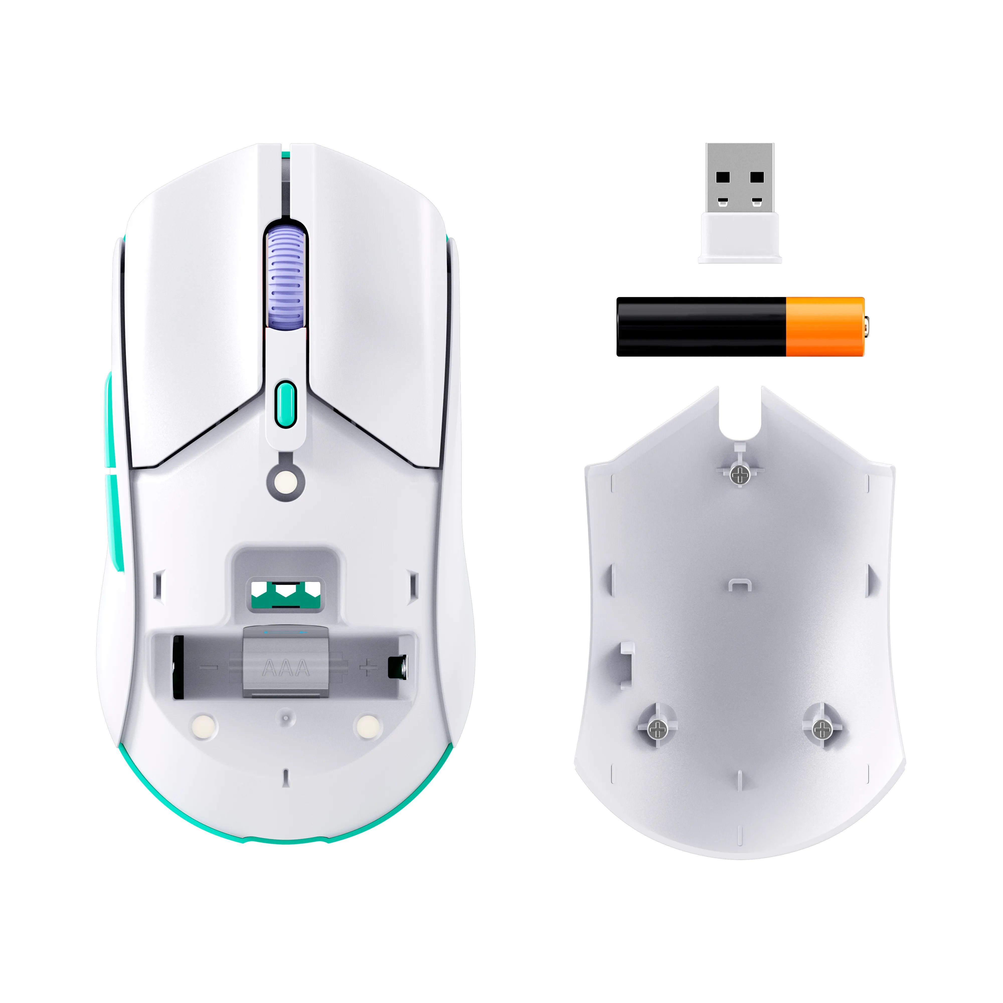 Беспроводная игровая мышь HyperX Pulsefire Haste 2 Core Wireless White (8R2E7AA)