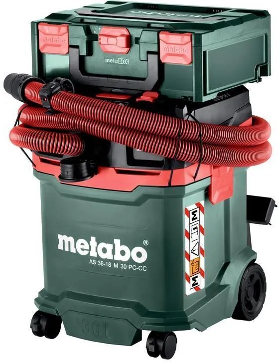 Аккумуляторный промышленный пылесос Metabo AS 36-18 M PC-CC 30 602074850 без акб и зу