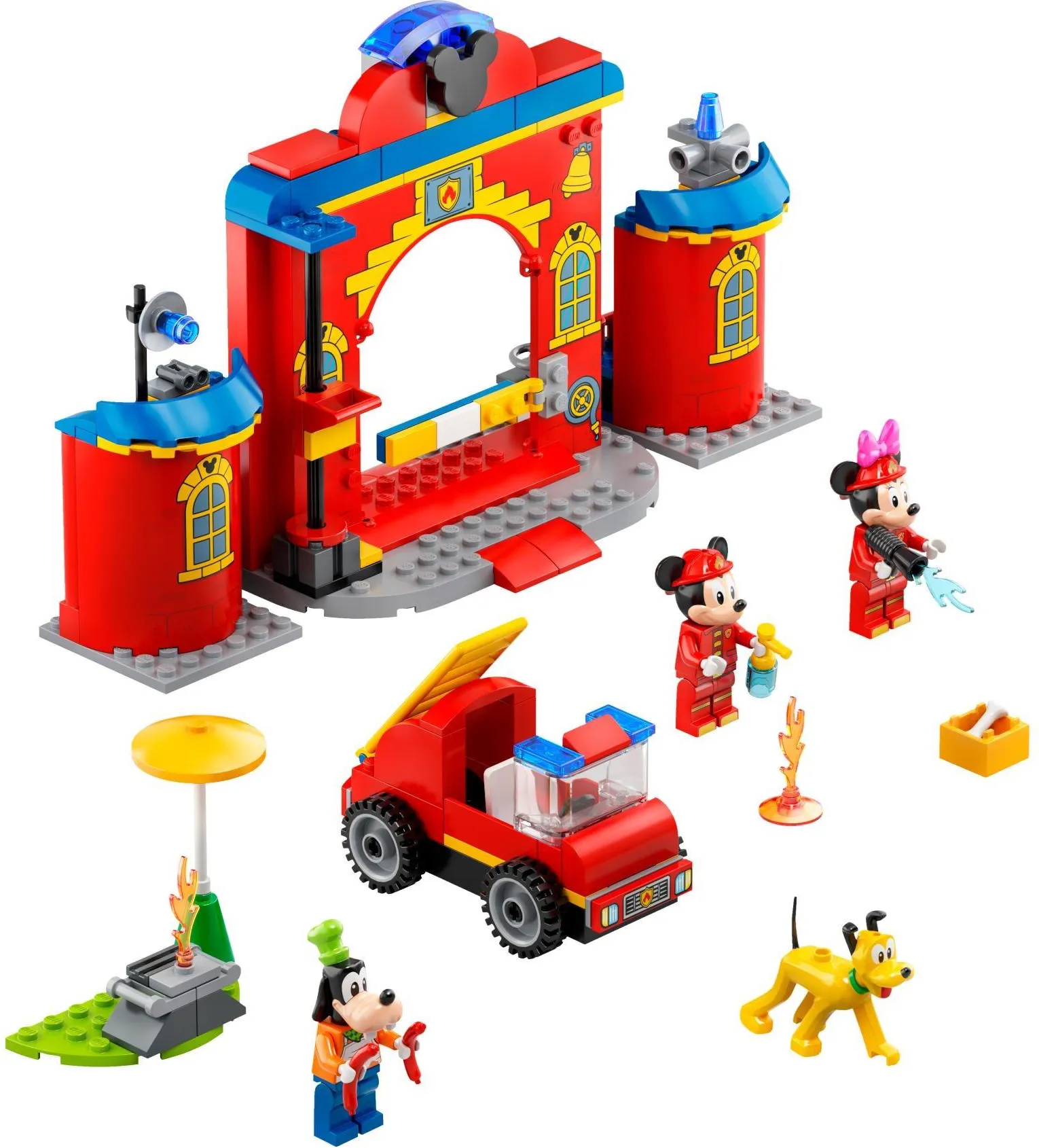 LEGO Disney 10776 Пожарная станция и пожарная машина Микки Мауса