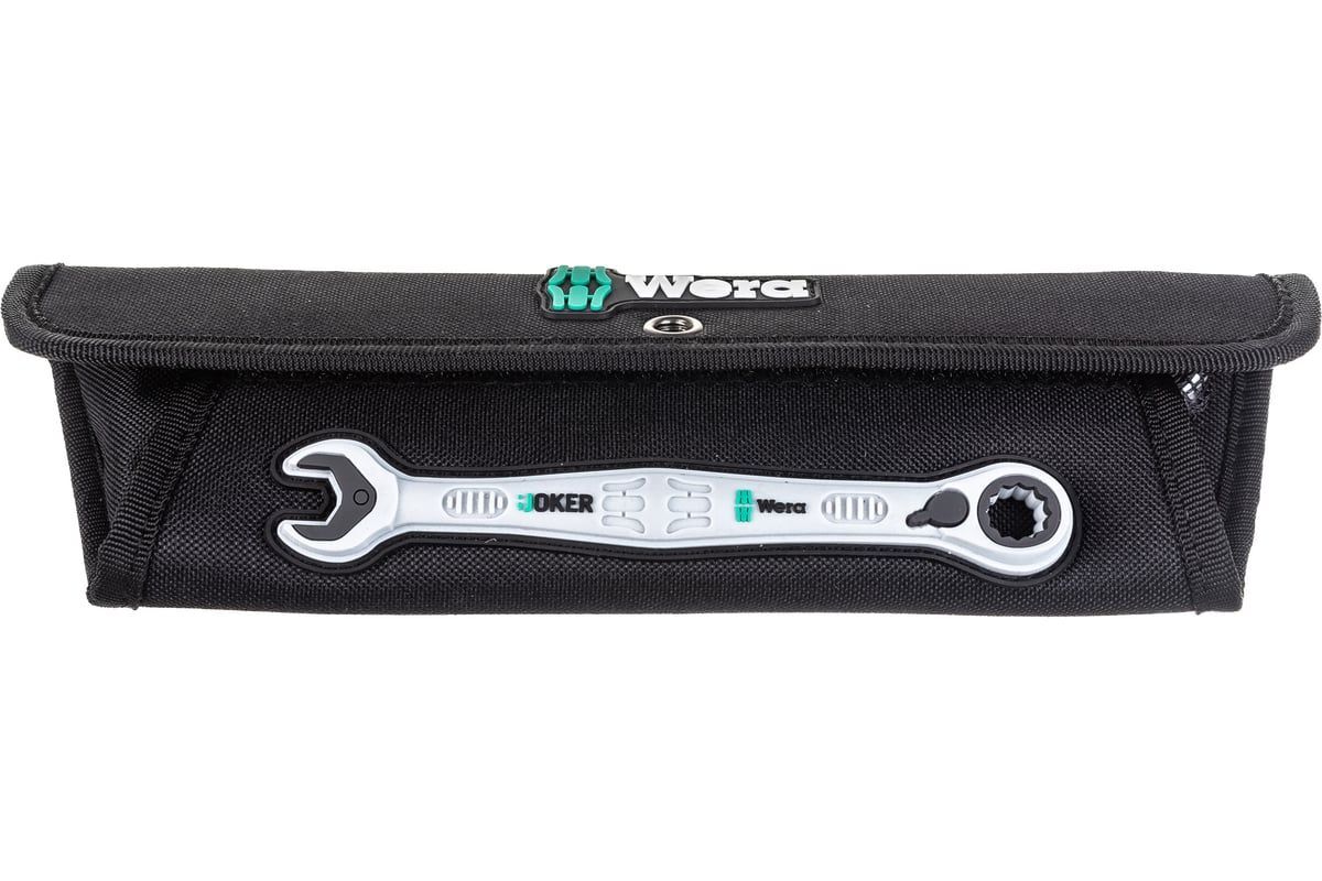 Набор комбинированных ключей с трещоткой Wera Joker Set Sb, 10-19 мм, 4 шт. 5073290001