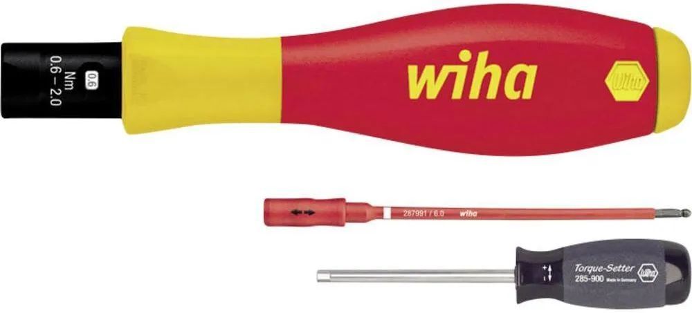 Динамометрическая отвертка Wiha TorqueVario - S VDE 26625 0.5-2 Нм