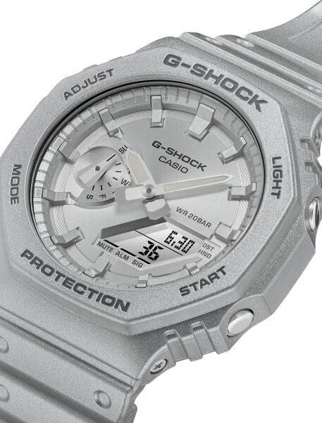 Наручные часы CASIO Наручные часы Casio GA-2100FF-8AER, серебряный