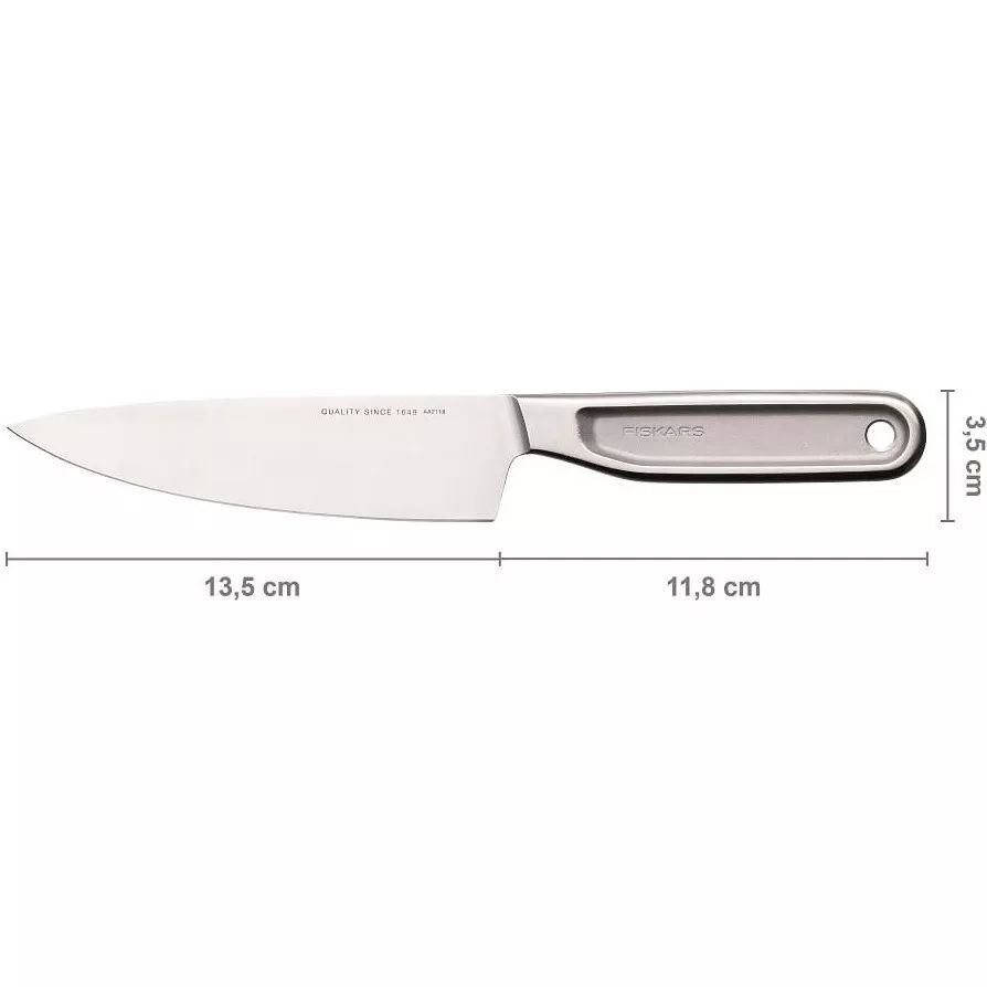 Малый поварской нож FISKARS All Steel 13,5 см 1062886