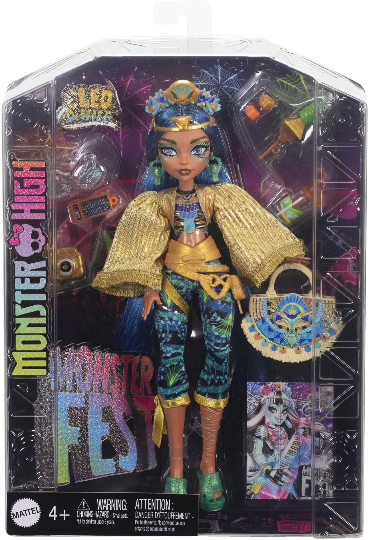 Кукла Mattel Monster High MonsterФест Клео Де Нил HYF48, HXH81