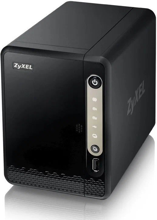 Сетевое хранилище ZYXEL NAS326 черный