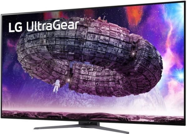 47.5" Монитор LG UltraGear 48GQ900-B, 3840x2160, 120 Гц, OLED, черный